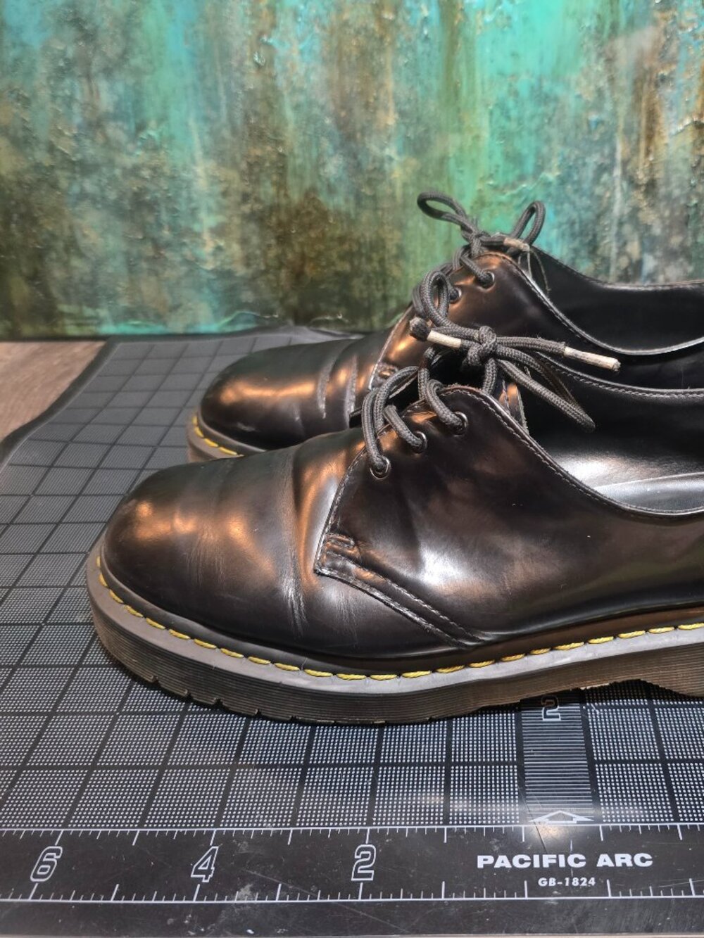 Dr Martens 1461 Bex Mens 12 Black Leather 3 Eye Oxford Shoes 21084